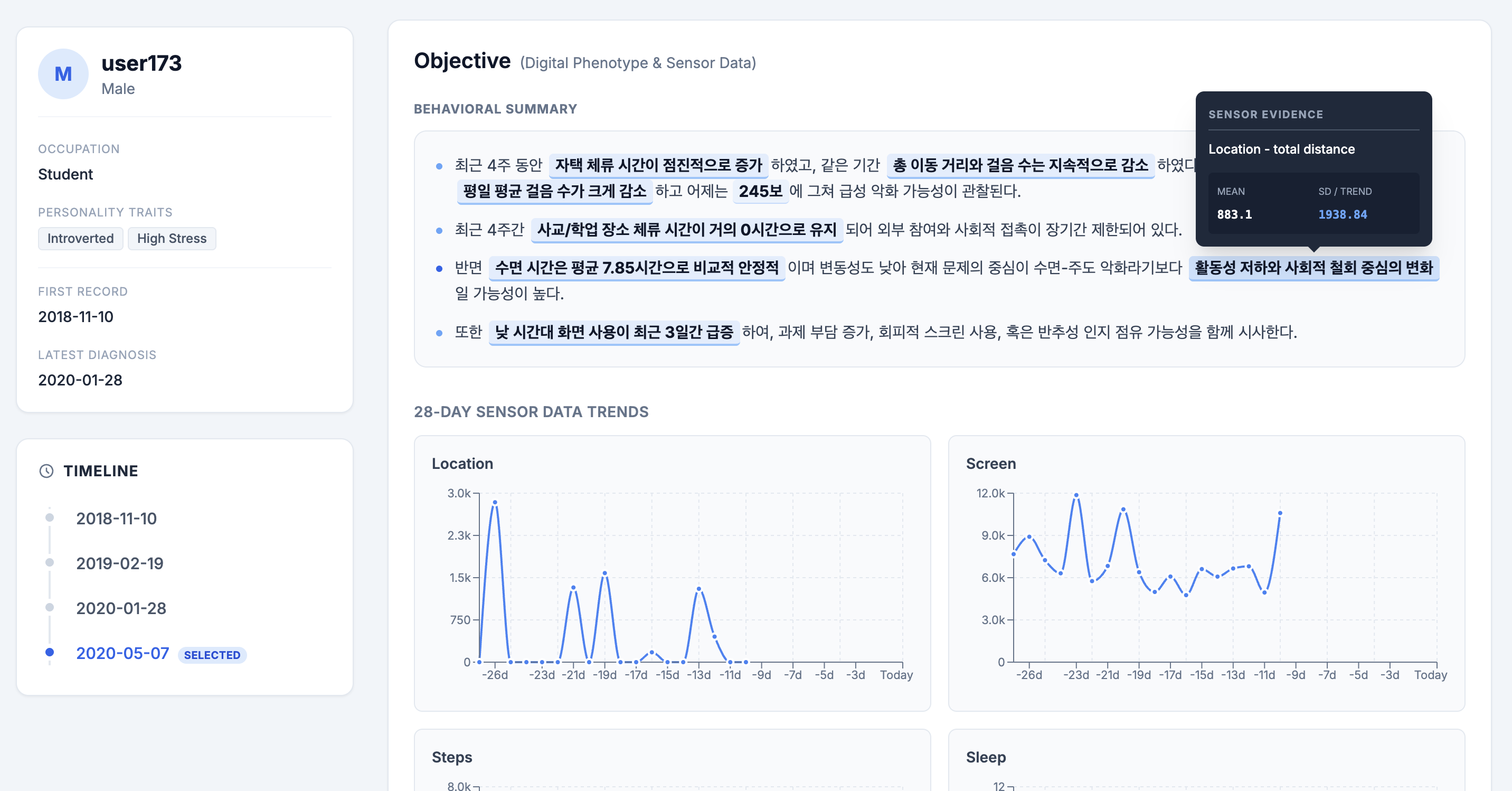 Multi-Agent Clinical Support System for Mental Health